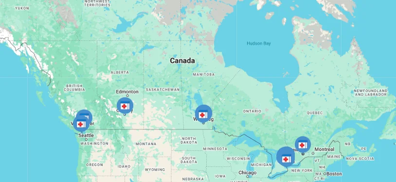 WELL clinics across Canada